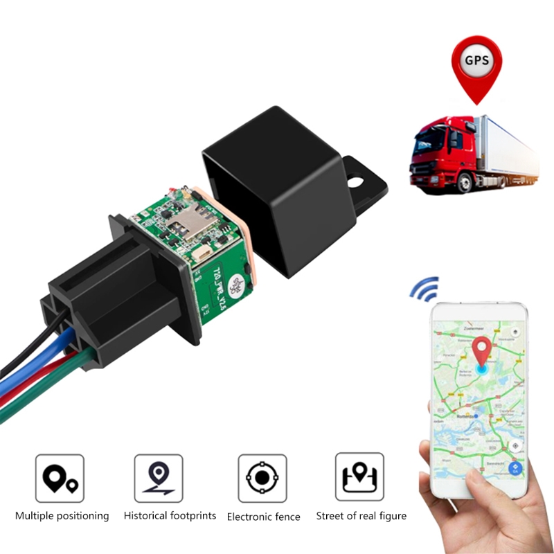 LK720 Relay Car GPS Tracking Device Motorcycle GPS Tracker