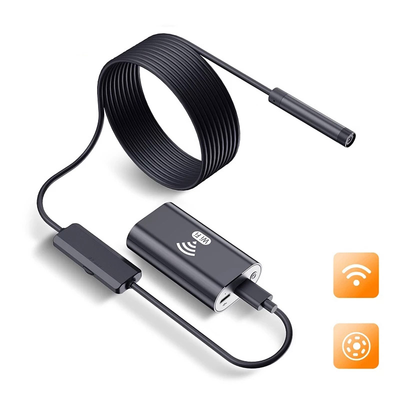 EN09 Waterproof WIFI Endoscope Pipe Inspection Camera With Mini Lens