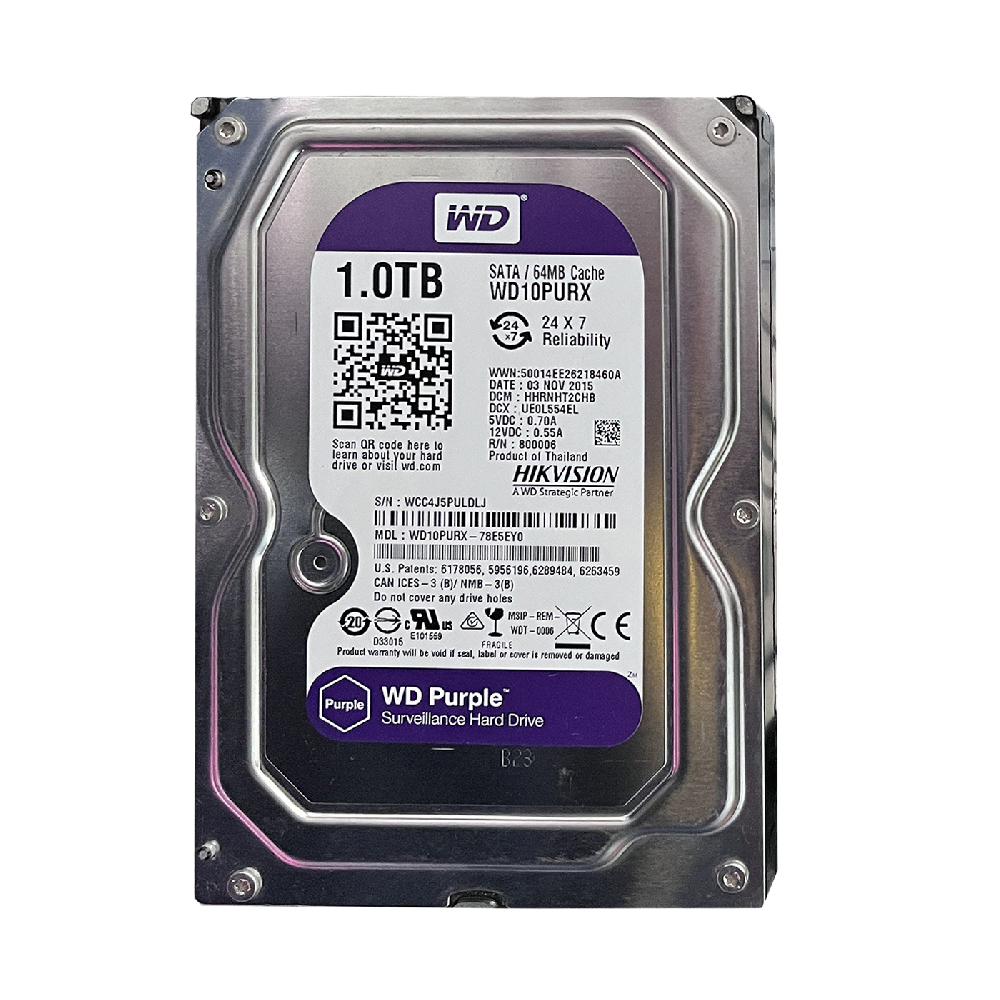3.5 Inch 1TB 2TB 4TB 6TB 8TB 10TB NVR Hard Disk Drive For CCTV Surveillance