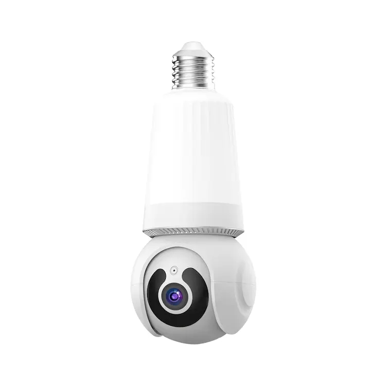 E27 Dual Light Bulb Camera V380 IP Wireless WiFi Camera